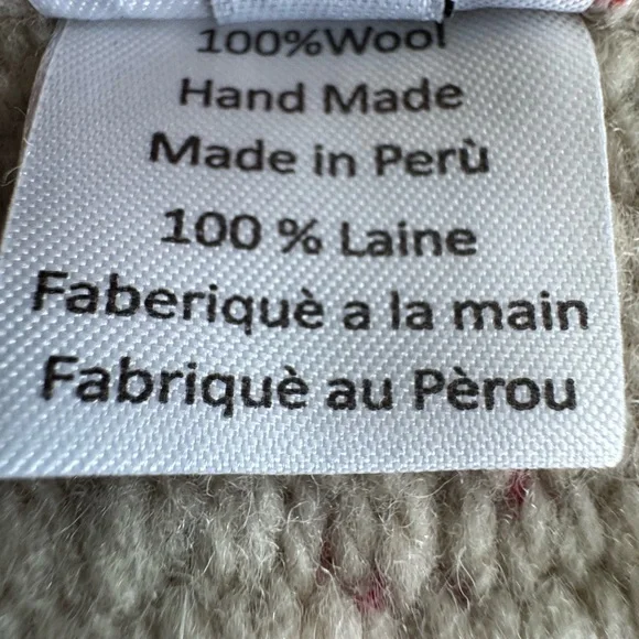 Pistil Pink and Yellow Woven Belt with Diamond Pattern - Picture 4 of 4